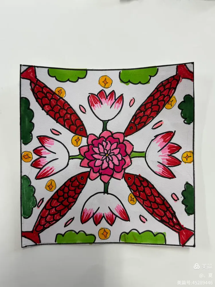 五年级美术《适合纹样》